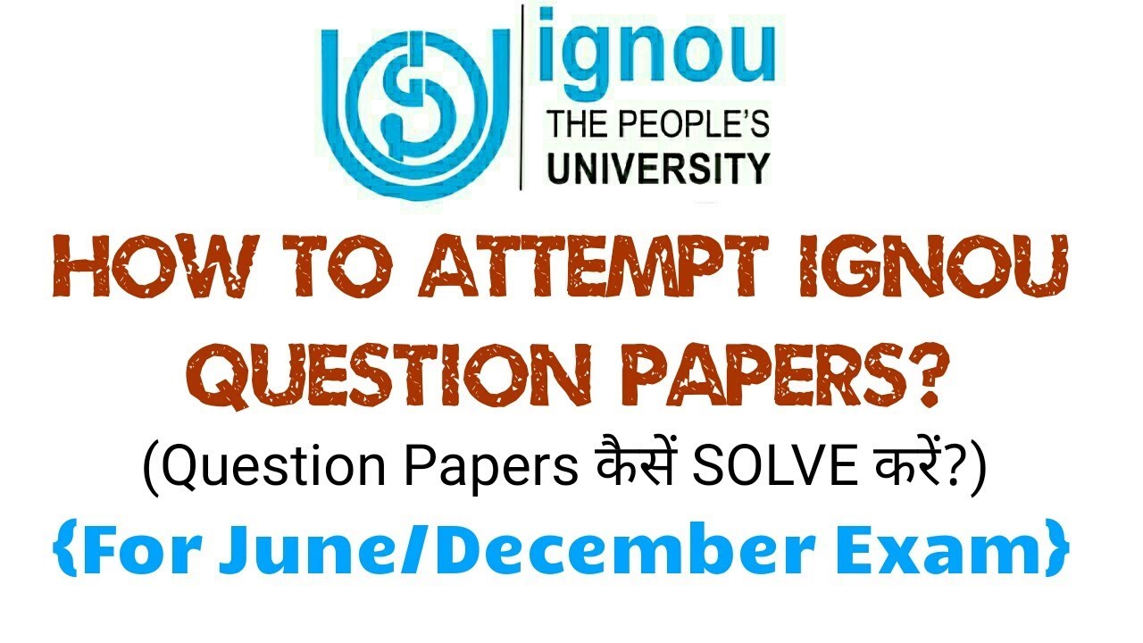 pass-and-clear-ignou-examination-in-one-attempt-without-any-difficulty