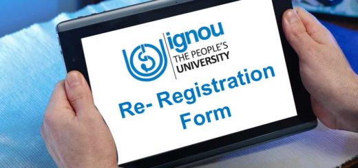 Online re-registration